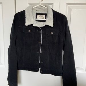 Black corduroy jacket